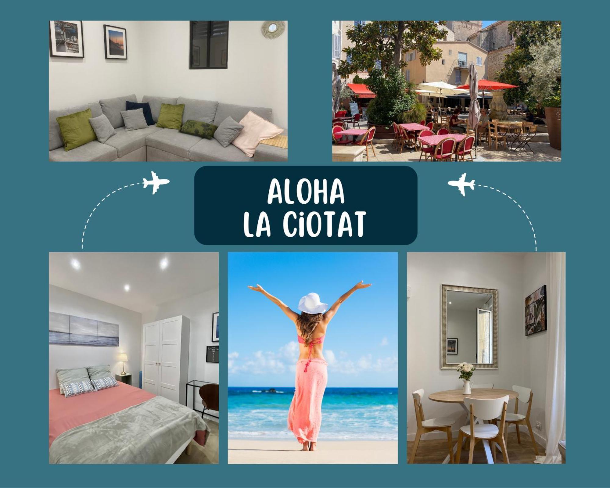 Aloha Climatise Parking By Laconciergerie13 ลาซิโอตาต์ ภายนอก รูปภาพ